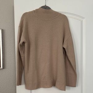 Cozy Tan Women's Cashmere Sweater
